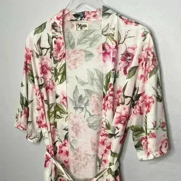 Show Me Your MuMu Brie Floral Robe One Size - Picture 6 of 10